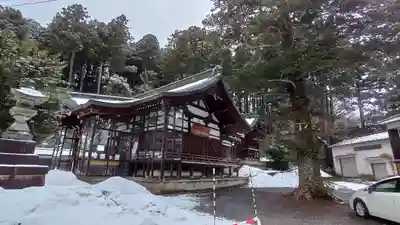 白山神社の本殿・本堂