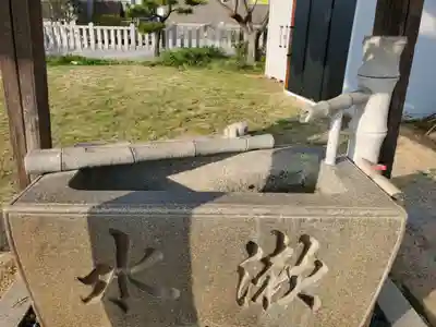 住吉神社の手水舎