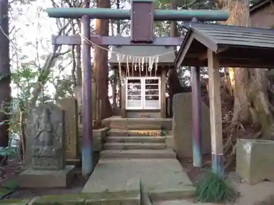 素鵞熊野神社の鳥居