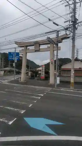 宇原神社の鳥居