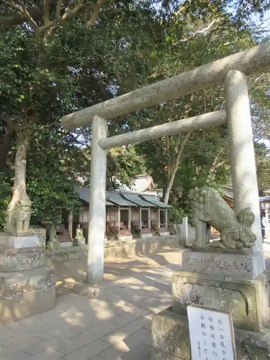 酒列磯前神社の鳥居
