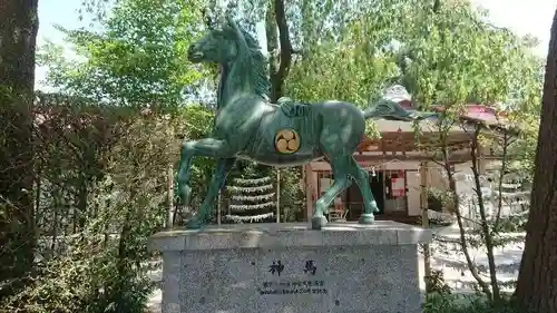 黒磯神社の狛犬