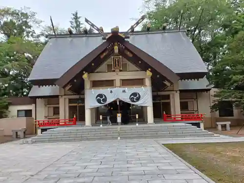 帯廣神社の本殿・本堂
