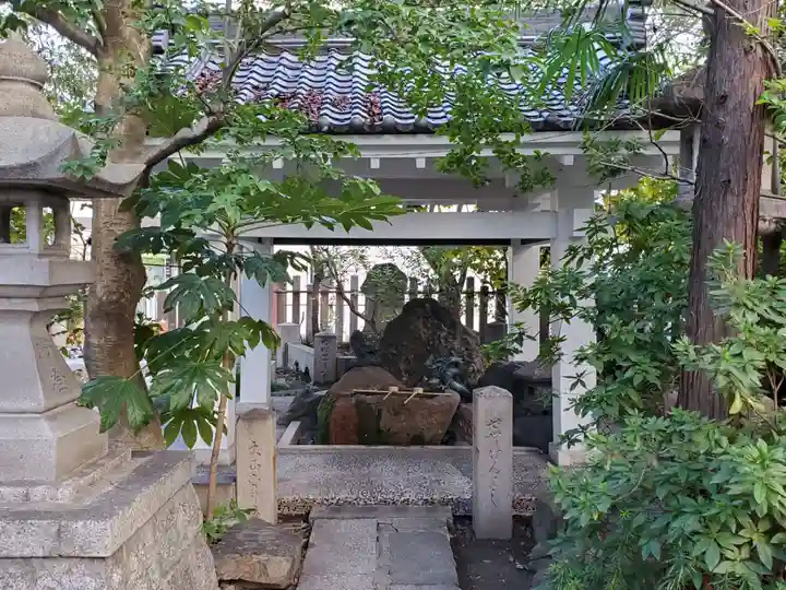 冨士浅間神社の手水舎