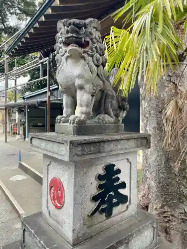 須賀神社の狛犬