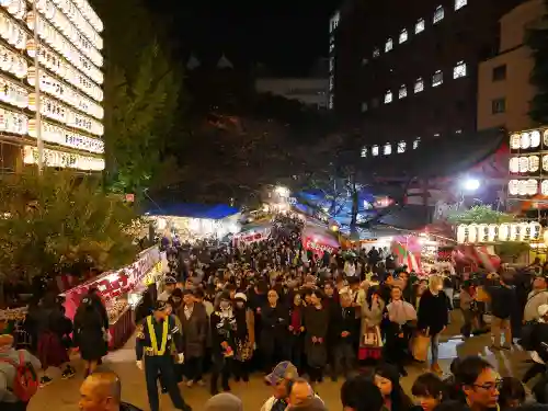 花園神社のお祭り