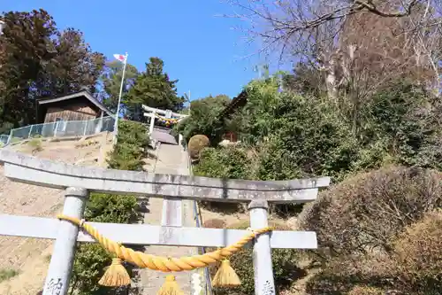 長屋神社の鳥居
