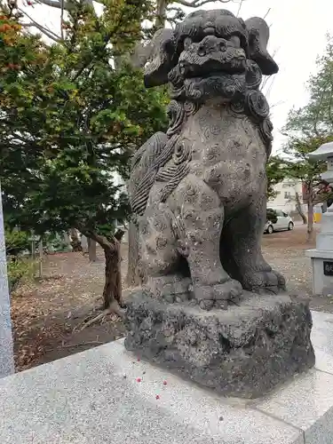 札幌村神社の狛犬