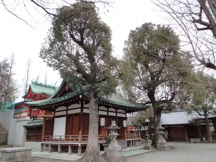 赤留比売命神社(杭全神社飛地境内社)の神楽