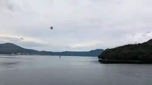 中島三重の塔の景色