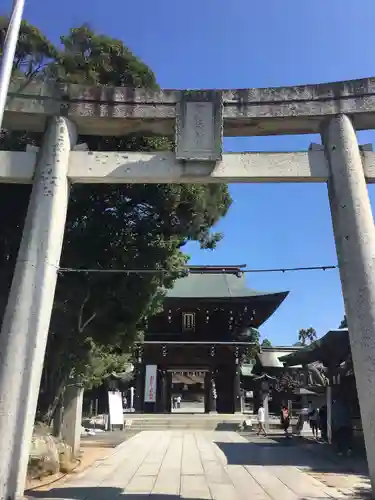 宮地嶽神社の鳥居