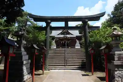 一瓶塚稲荷神社の鳥居