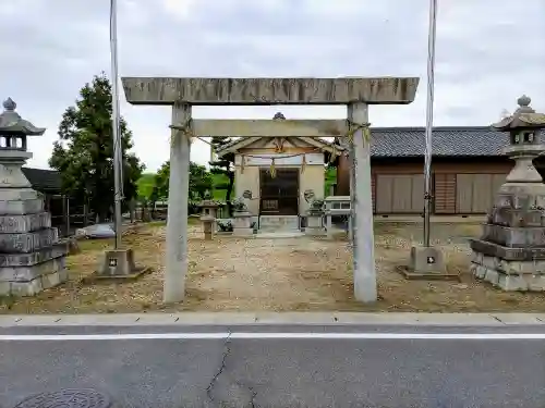 神明社（三福）の鳥居