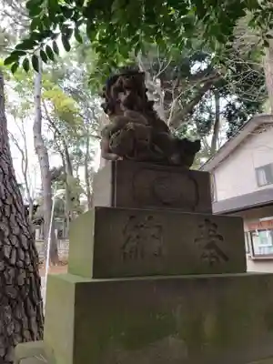 熊野神社の狛犬