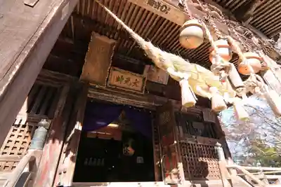 田村神社の本殿・本堂