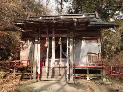 太白山生出森八幡神社（岳宮）の本殿・本堂