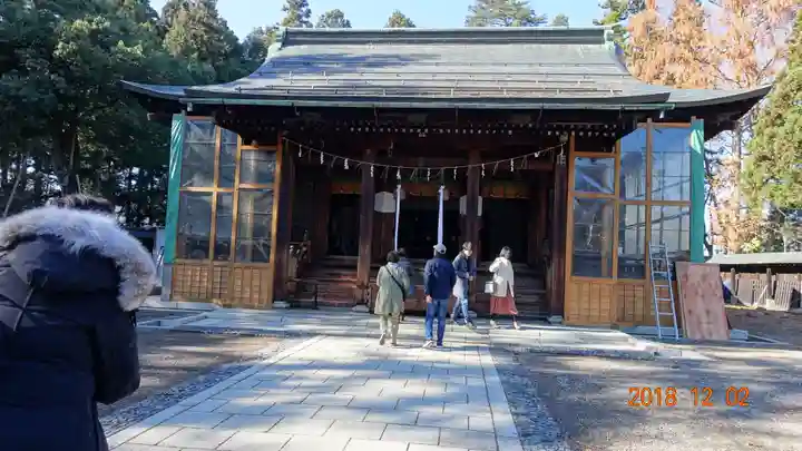 上杉神社の本殿・本堂
