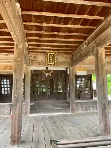八幡神社の本殿・本堂
