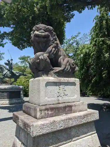 富士山本宮浅間大社の狛犬