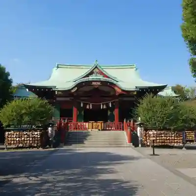亀戸天神社の本殿・本堂