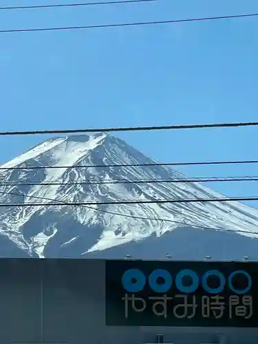 小室浅間神社の景色