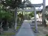 松江城山稲荷神社の鳥居
