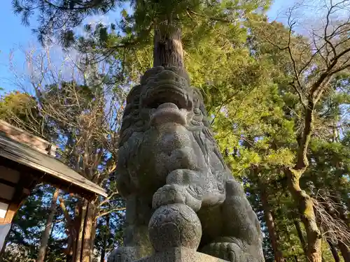 山家神社の狛犬