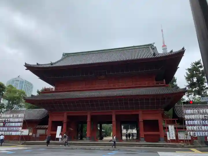 増上寺の山門・神門