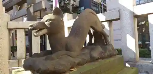 小野照崎神社の狛犬