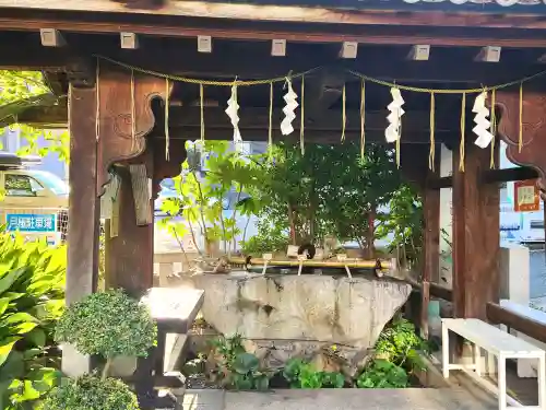 一宮神社の手水舎