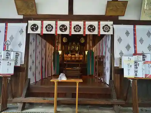 簸川神社の本殿・本堂