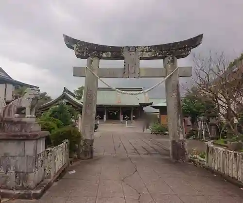 濱八幡宮の鳥居