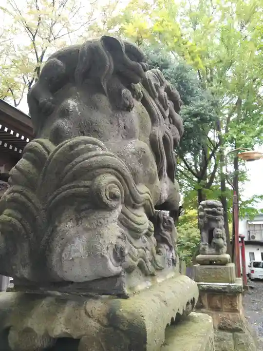熊野福藏神社の狛犬
