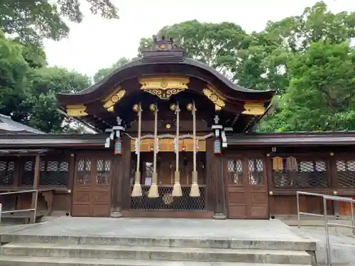 護王神社の本殿・本堂