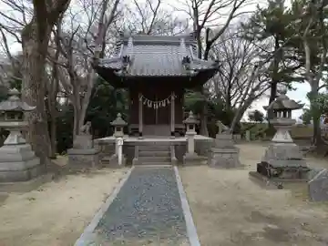 八幡社(矢作)の本殿・本堂