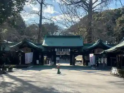 大宮八幡宮の山門・神門