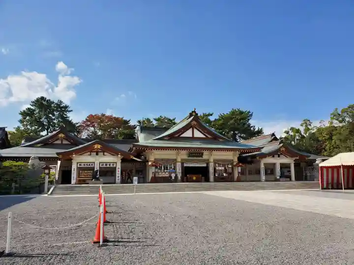 廣島護國神社の本殿・本堂
