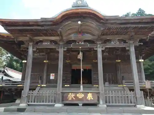 高良大社の本殿・本堂