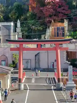 高尾山麓氷川神社の鳥居