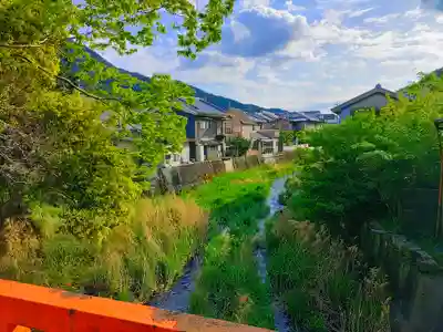 長谷山口坐神社の景色
