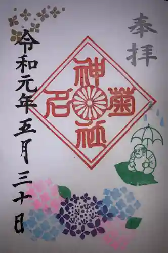 菊名神社の御朱印