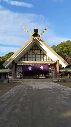 千葉縣護國神社の本殿・本堂