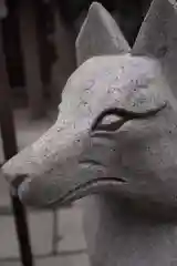 草加神社の狛犬