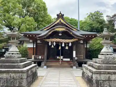 雄郡神社の本殿・本堂