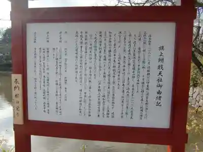 旗上弁財天社の歴史