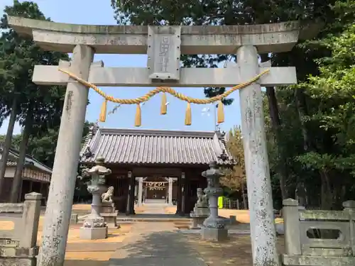 石田神社の鳥居