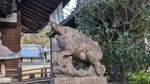 本法寺の狛犬