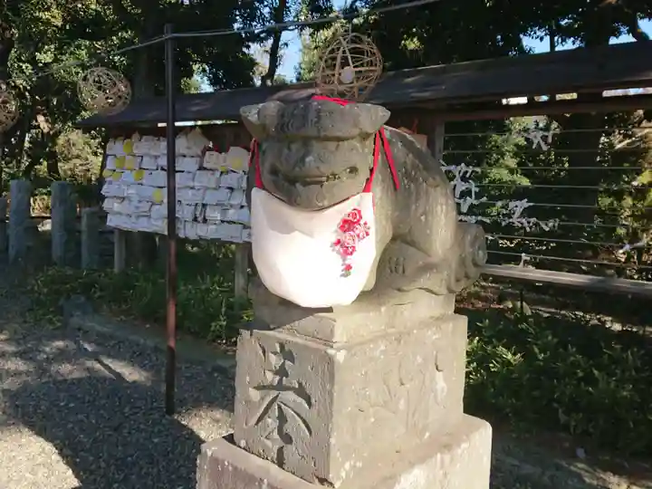 菊田神社の狛犬