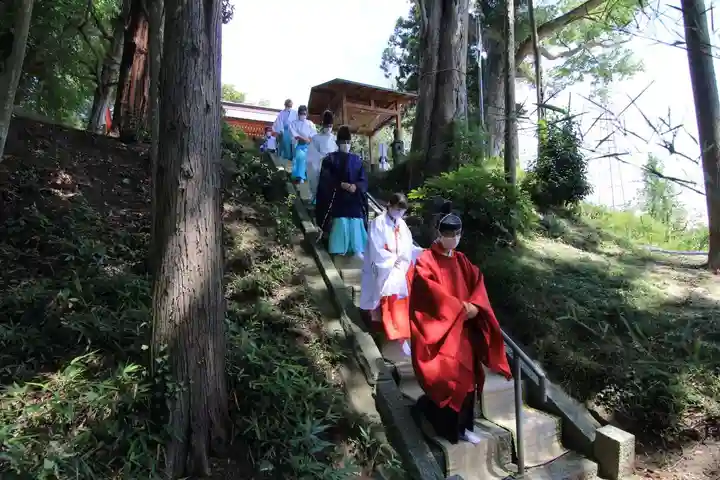 阿久津「田村神社」(郡山市阿久津町)旧社名:伊豆箱根三嶋三社のお祭り