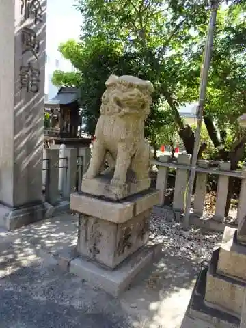 富島神社の狛犬